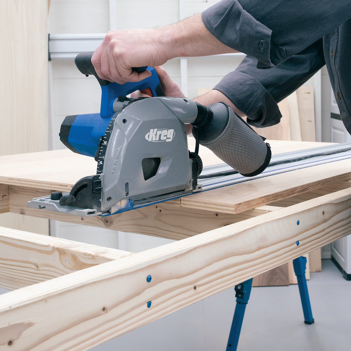 Kreg Adaptive Cutting System Plunge-Cut Track Saw ACS-SAWBB