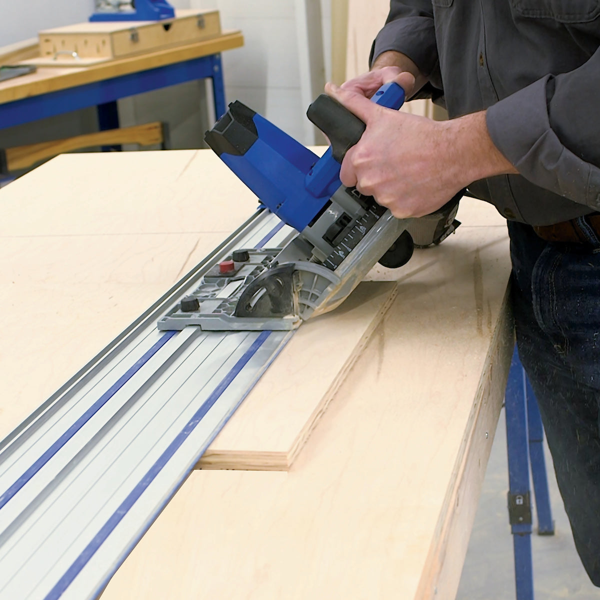 Kreg Adaptive Cutting System Plunge-Cut Track Saw ACS-SAWBB