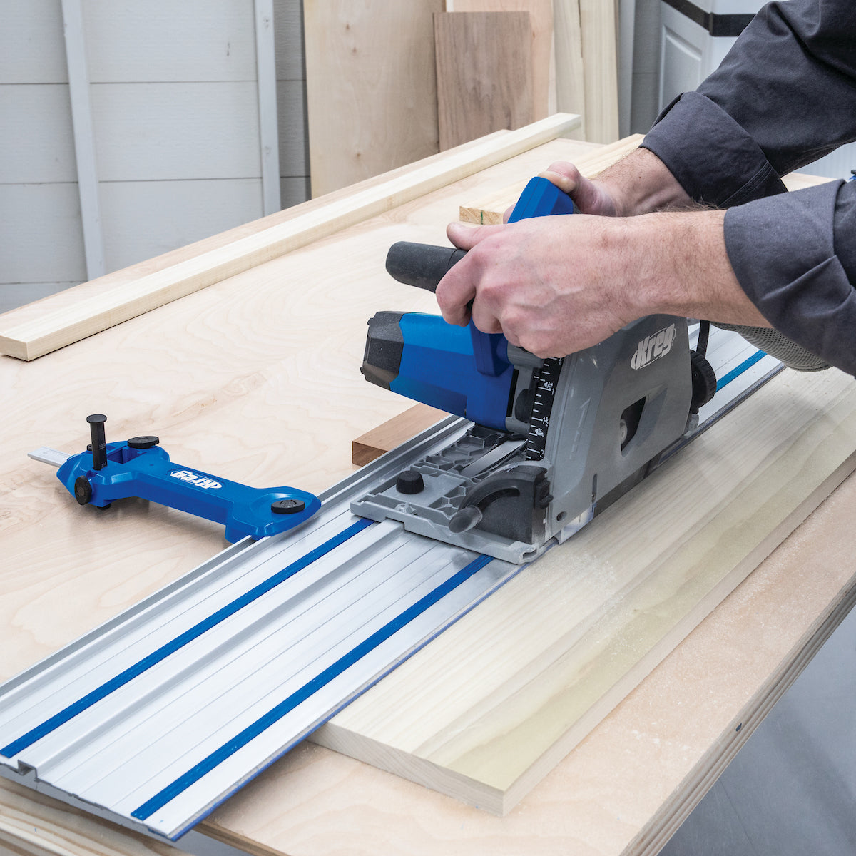 Kreg Adaptive Cutting System Plunge-Cut Track Saw ACS-SAWBB