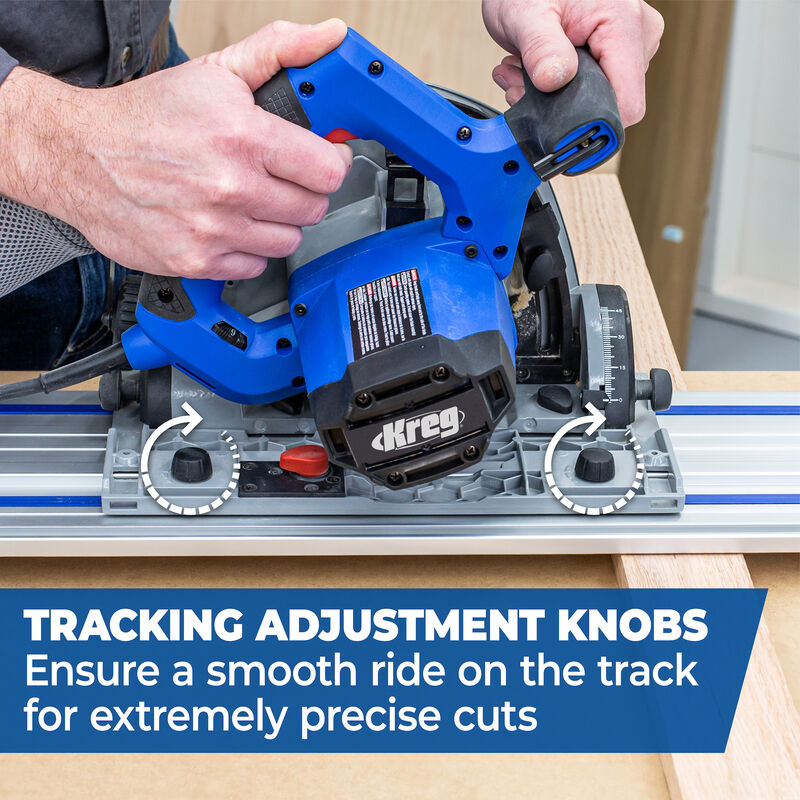 Kreg Adaptive Cutting System Plunge-Cut Track Saw Kit with Guide Track ACS2100