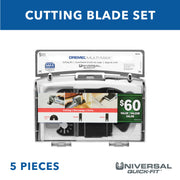5pc Cutting Oscillating Blade Assortment