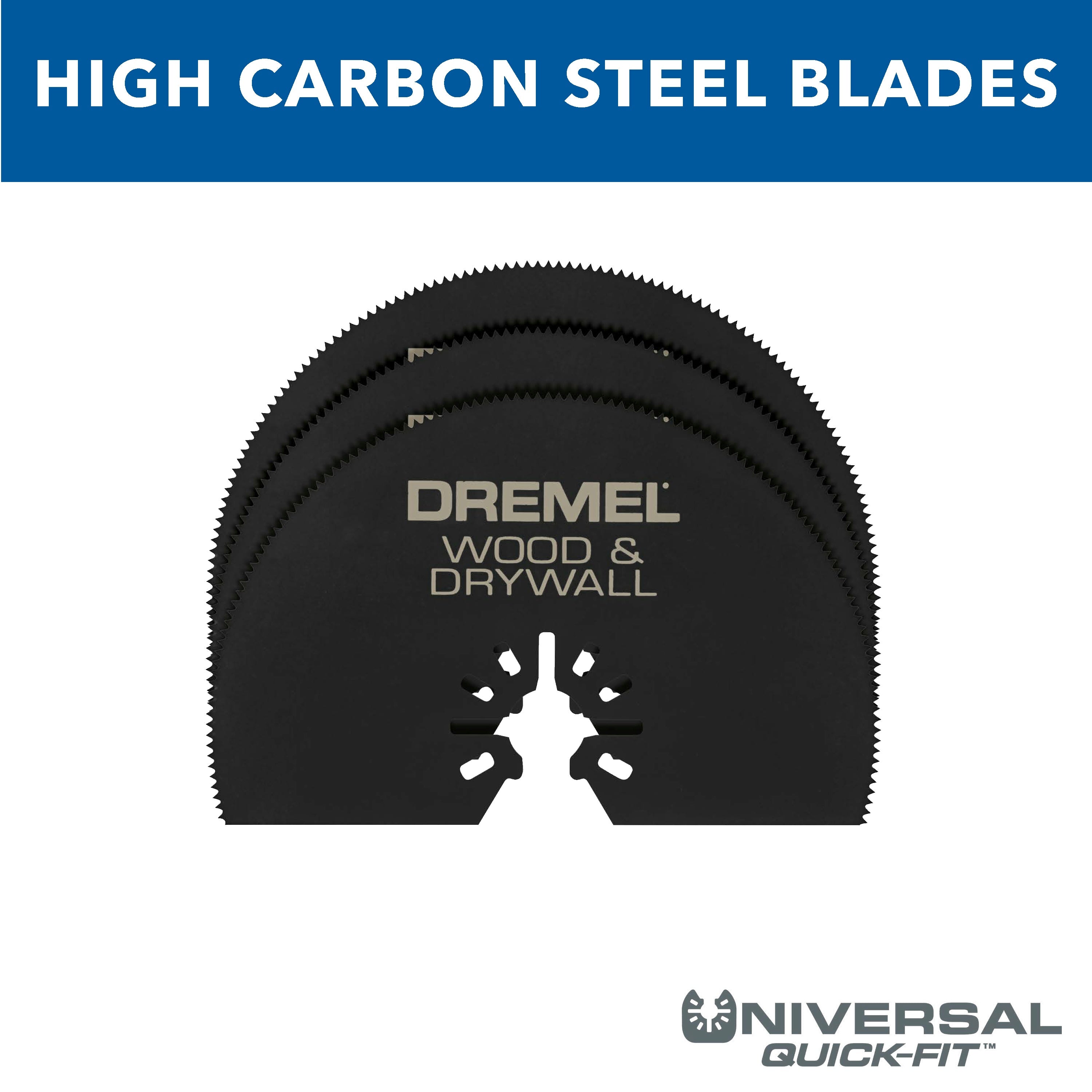 3-1/2 in. Half-Moon Cutting Oscillating Blade, 3-Pack