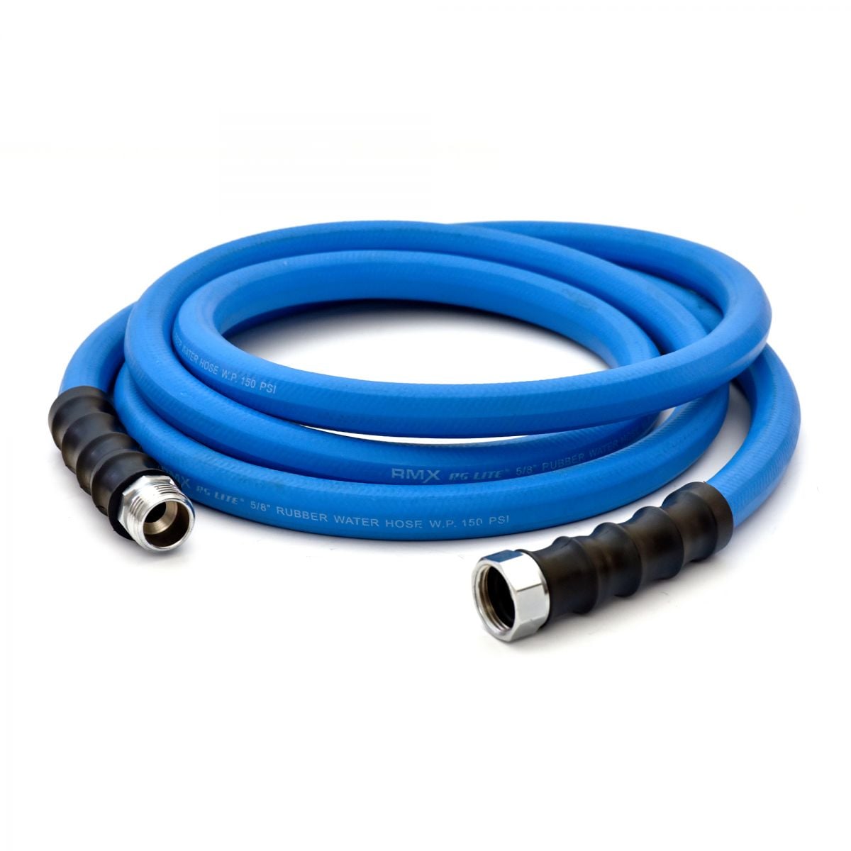 Blubird AG-Lite 5/8" X 15' Water Lead In Hose 3/4" Male and Female GHT Fittings, 2-Pack AL5815-2PK