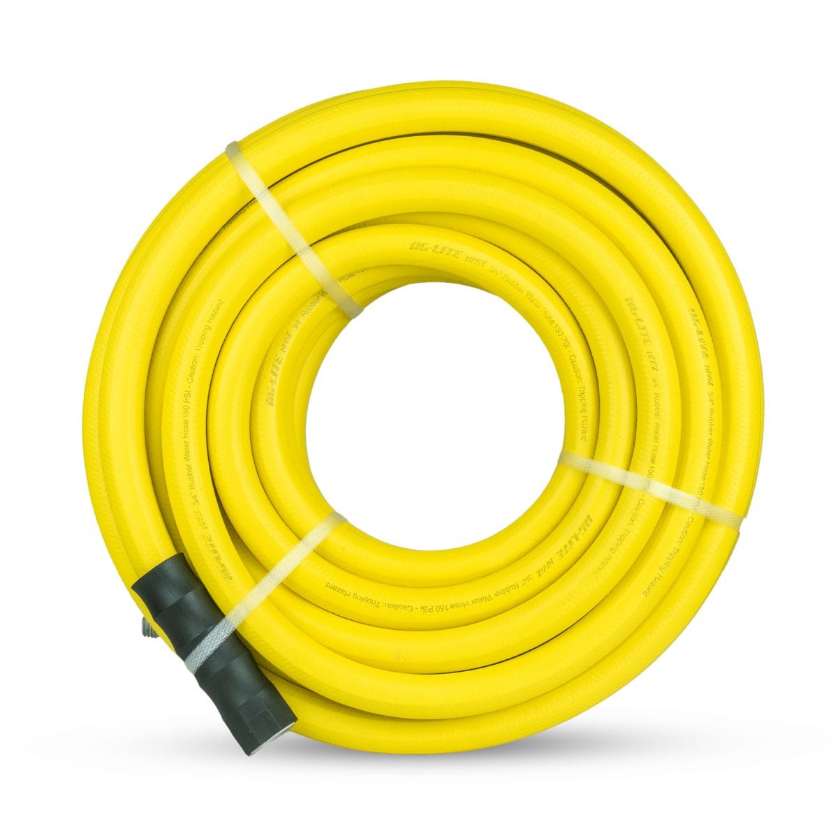 AG-Lite HiViZ 3/4" X 50' Water Hose Assembly 3/4" Male and Female GHT Fittings