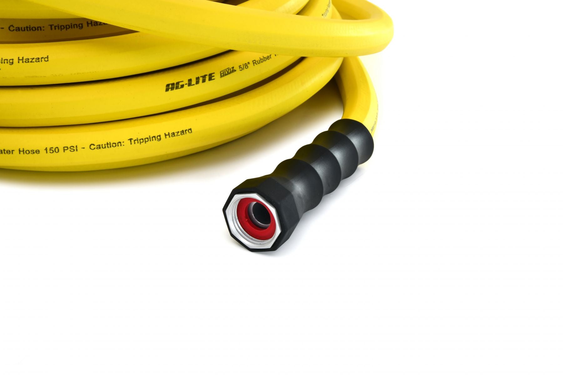 Blubird AG-Lite HiViZ 5/8" X 50' Water Hose Assembly 3/4" Male and Female GHT Fittings ALHV5850