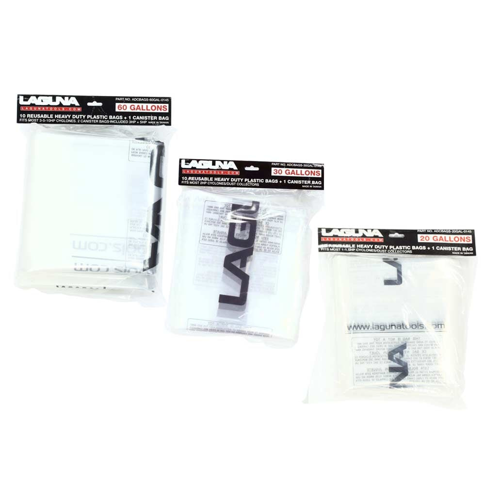 Laguna Tools Lower Filter Bag, T|Flux 10 PDCTF102203-CF-BAG
