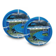 AG-Lite 1" X 6' Water Lead In Hose 3/4" Male and Female GHT Fittings, 2-Pack