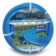 AG-Lite 1" X 15' Water Lead In Hose 3/4" Male and Female GHT Fittings