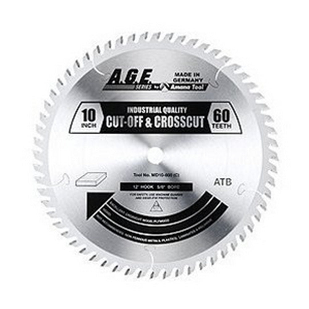 Amana Tool Thin Miter 10 in x 60T ATB 5/8 in Bore MD10-606