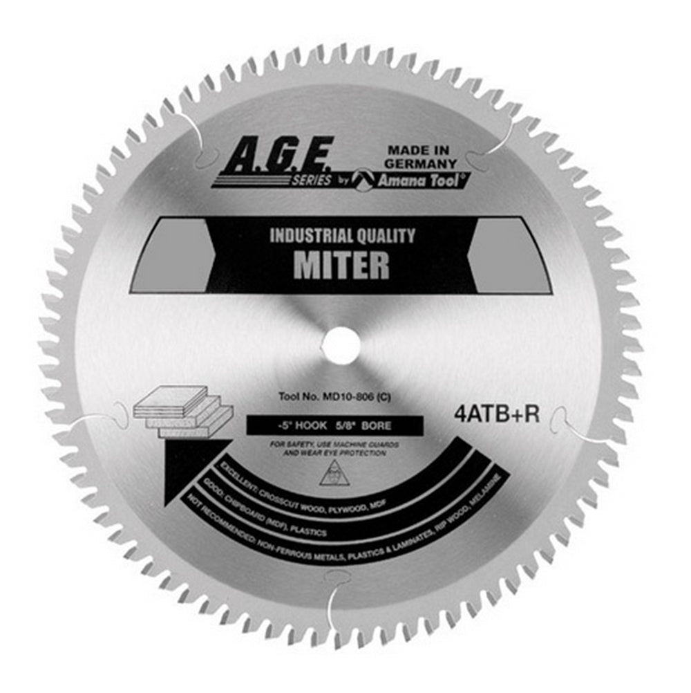Amana Tool TKT Thin Kerf Miter 12 in x 100T MD12-106TB