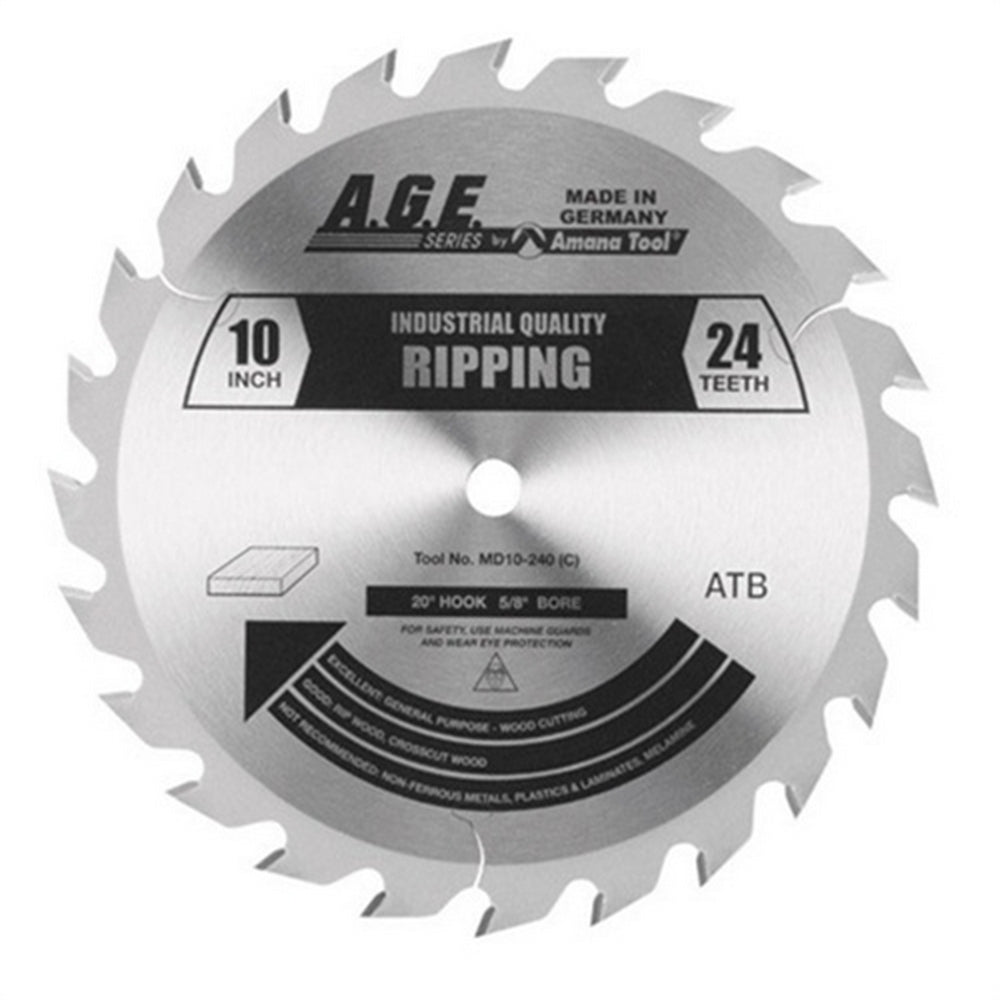 Amana Tool Ripping 24 in x 48T ATB 1 in Bore MD24-480