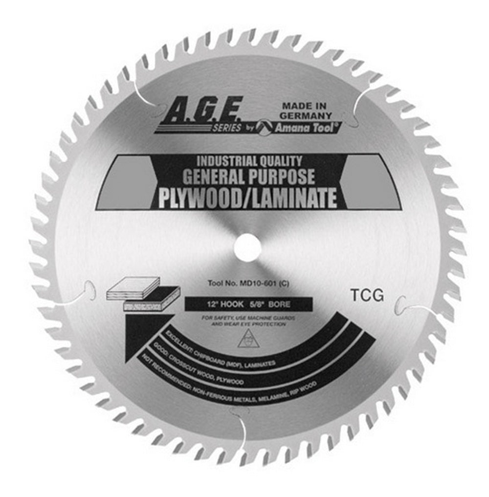 Amana Tool Laminate 300mmx72T TCG 30mm Bore MD12-721-30