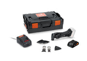 Fein MULTIMASTER AMM 700 MAX Black Edition 18V Cordless Oscillating Multi-Tool Kit with 4.0 Ah Battery 71294761090