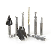 Amana Tool 8 pc CNC Signmaking Starter Set AMS-131