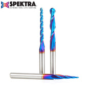 Amana Tool 3 pc 3D SC Carving Ball Nose, Spektra AMS-142-K