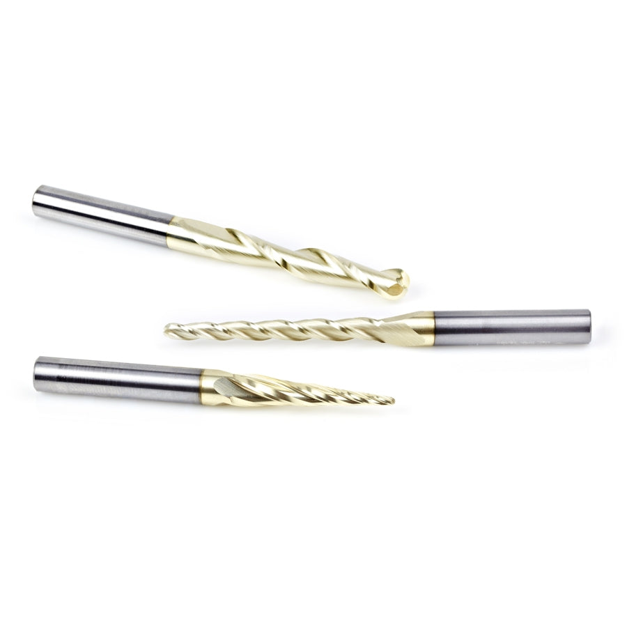 Amana Tool 3 pc Ball Nose Router Bit Pack AMS-149