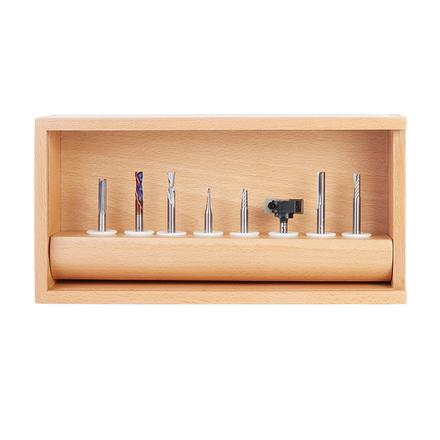 Amana Tool 8 pc CNC Starter Set AMS-164