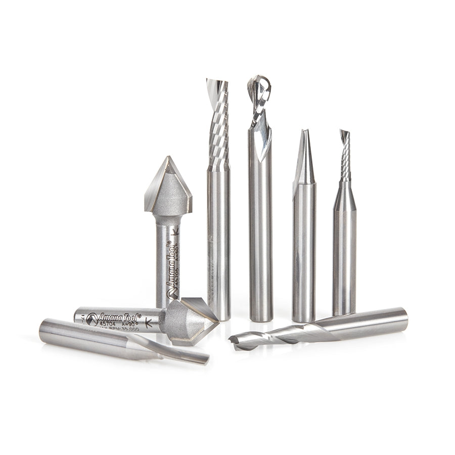 Amana Tool 8 pc General Purpose 1/4 in Set AMS-168