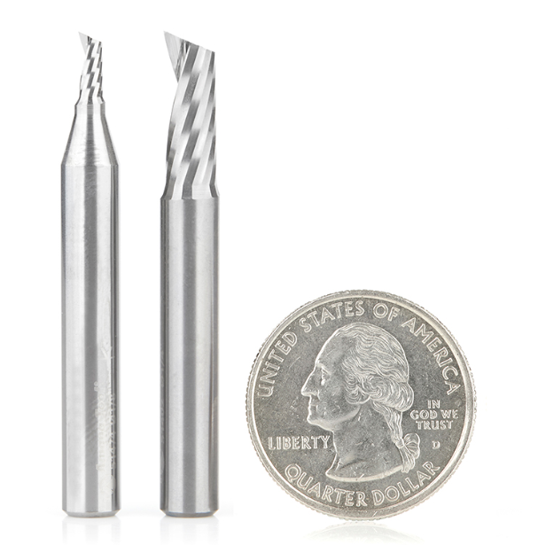 Amana Tool 2 pc 1/8 in &1/4 in D Aluminum Pack AMS-194