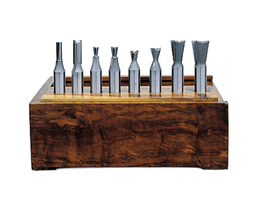 Amana Tool 8-pc INCRA JIG Dovetail Set AMS-408