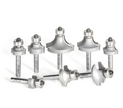 Amana Tool 8-pc Corner Round Set 1/4 in Shank AMS-550
