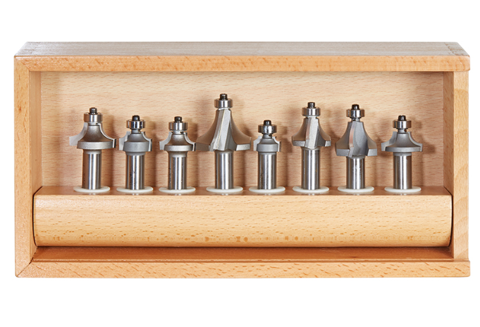 Amana Tool 8-pc Corner Round Set 1/2 in Shank AMS-555