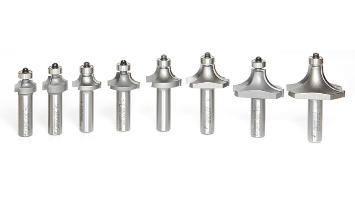 Amana Tool 8-pc Corner Round Set 1/2 in Shank AMS-555