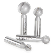 Amana Tool 4 pc Ball End Set 1/2 in Shank AMS-557