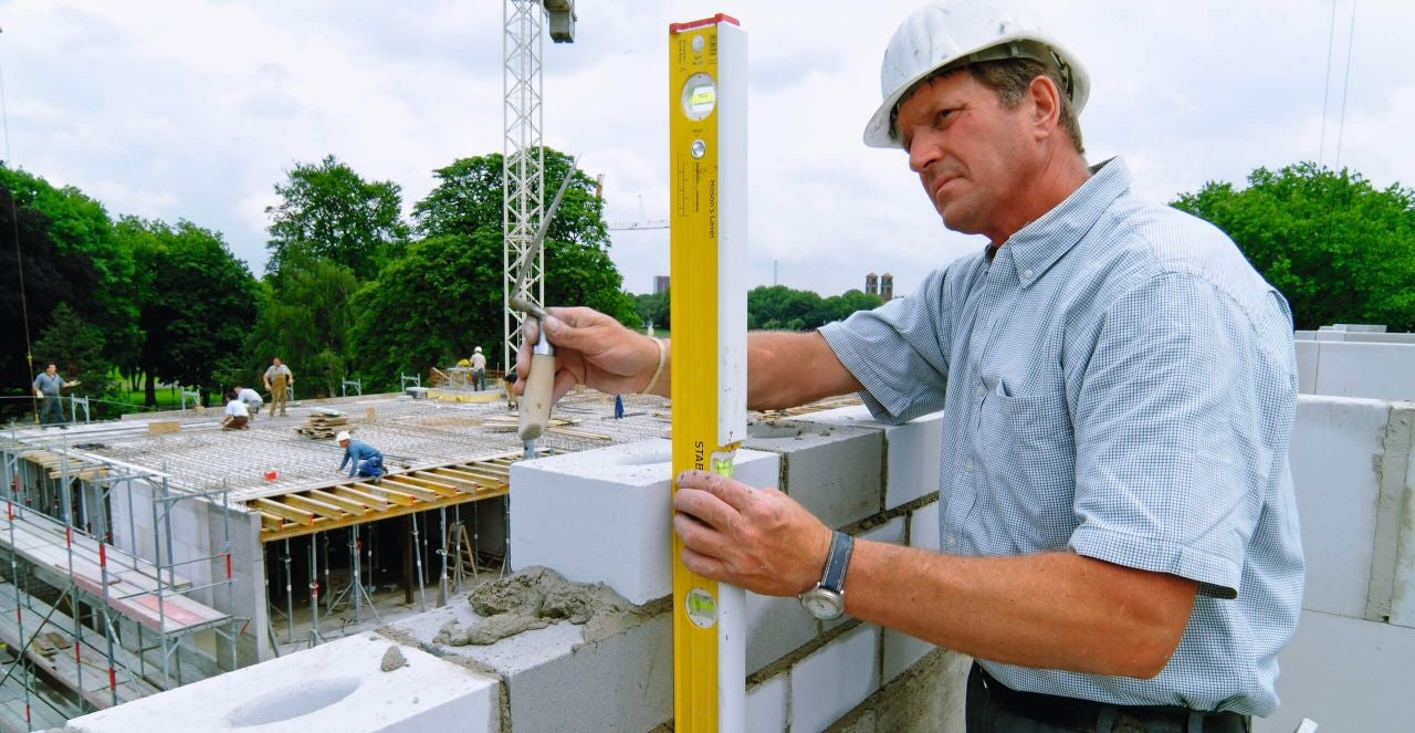 Stabila 48 in. TYPE 196-2 K Masons Level with Shield 36448