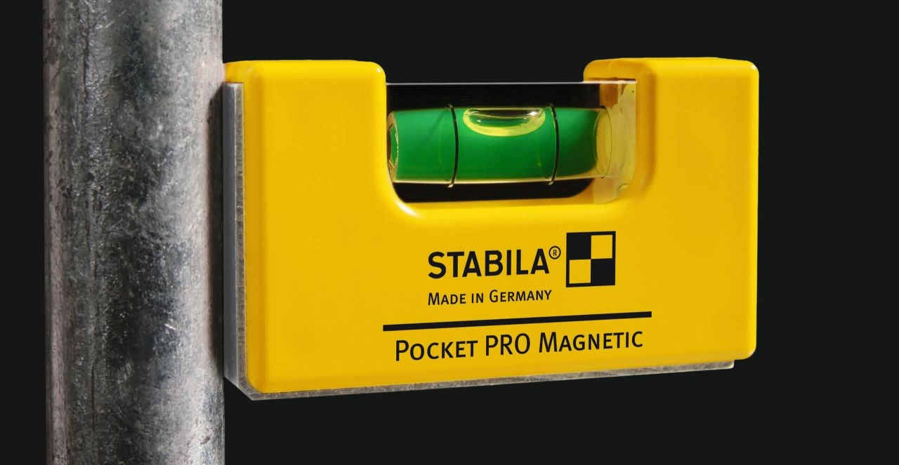 Stabila Pocket Pro Level with V-Groove Magnet 11901