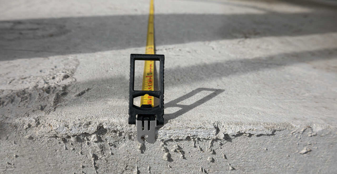 Stabila 165 ft. Open Reel Tape Measure, Imperial Scale, LBM 1000 STEEL, 30930