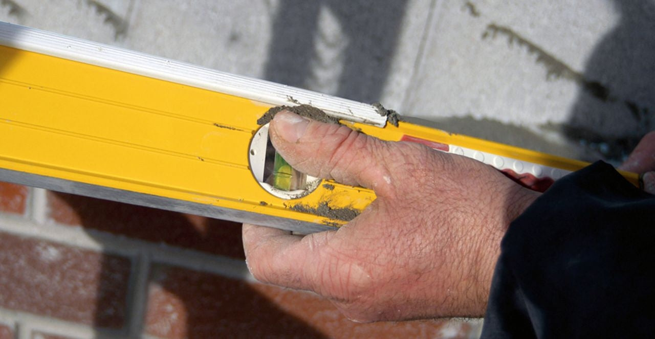 Stabila 48 in. TYPE 196-2 K Masons Level with Shield 36448