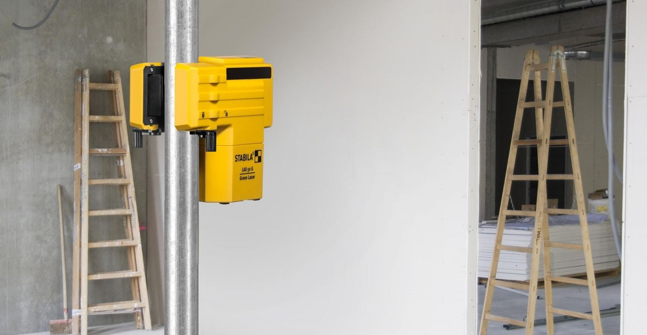 Stabila Crosslines Laser System with Pole, LAX 50 G 03265GP