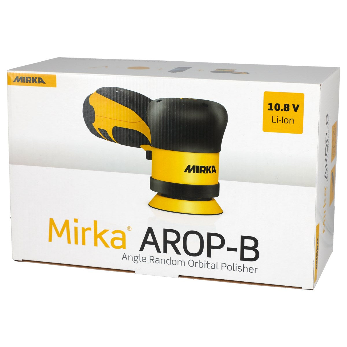Mirka 3 in. Cordless Angle Random Orbital Polisher, 12 mm Orbit (Tool Only) AROP312-B-NV