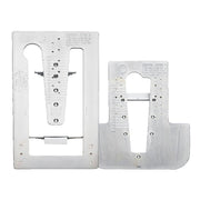 Arunda 120B Midi Timber Dovetail Milling Template Set for precise dovetails in timber 120 to 200 mm wide; includes adjustable fence stops