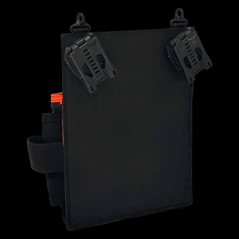 Atlas46 Screw and Nail Attachment Pouch, Rotating Quick Release, Black/Orange A46-10-00006-1193-00