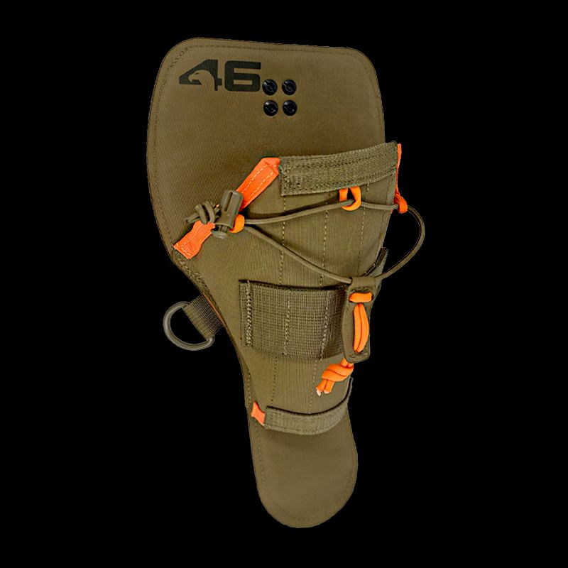 Atlas46 Universal Large Drill Holster, Rotating Quick Release, Coyote/Orange A46-10-00013-1178-00