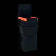 Atlas46 AIMS Vertical Fastener Pouch with Plier Sheath, Rotating Quick Release, Black/Orange A46-10-00016-1193-00