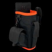 Atlas46 Reciprocating Sawzall Pouch, Rotating Quick Release, Black/Orange A46-10-00017-1193-00