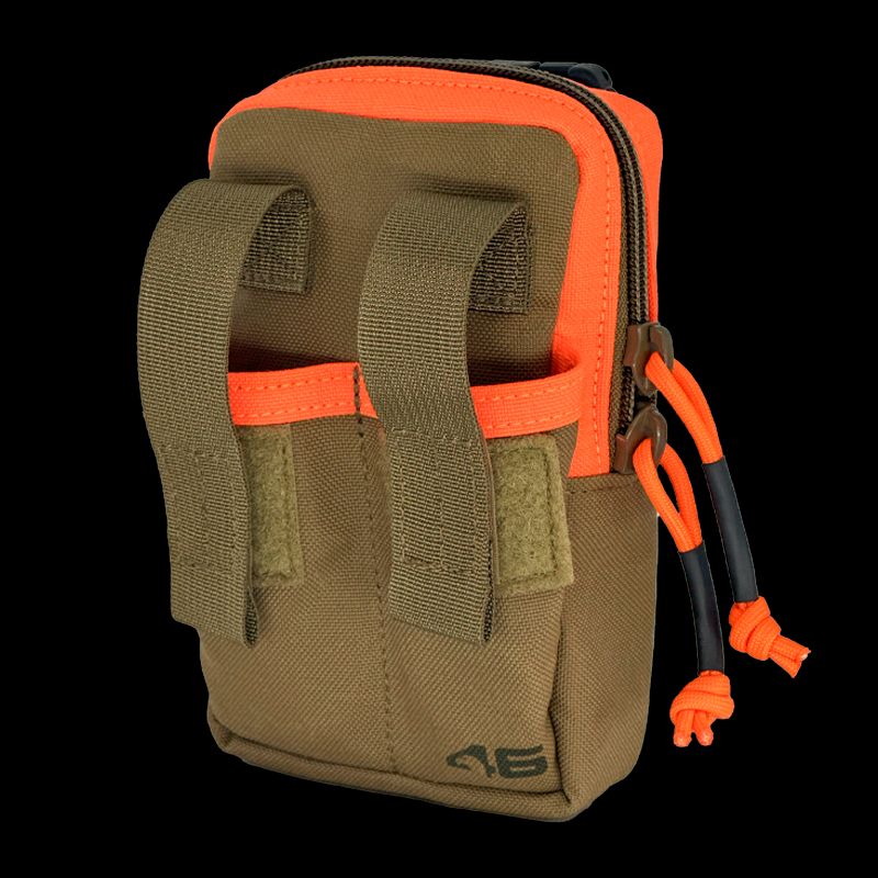 Atlas46 AIMS Multimeter Pouch, Rotating Quick Release, Coyote/Orange A46-10-00019-1178-00
