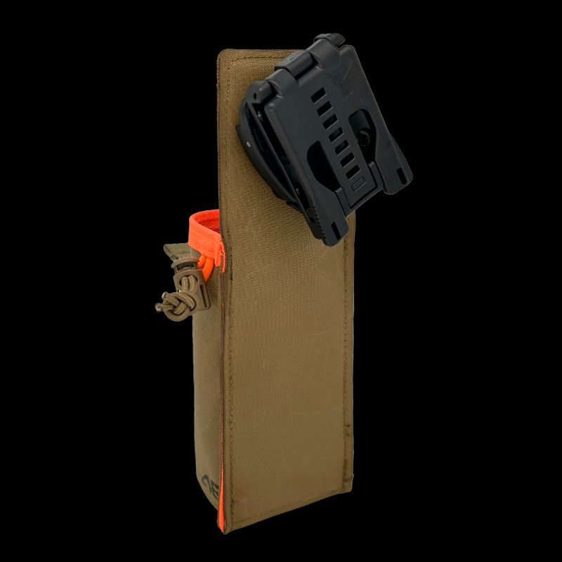 Atlas46 AIMS Compact Caulk Gun Holster, Rotating Quick Release, Coyote/Orange A46-10-00020-1178-00