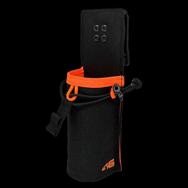 Atlas46 AIMS Compact Caulk Gun Holster, Rotating Quick Release, Black/Orange A46-10-00020-1193-00
