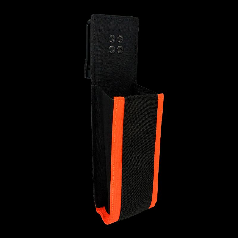 Atlas46 AIMS 326 Multi Purpose Tool Pouch, Rotating Quick Release, Black/Orange A46-10-00021-9193-00