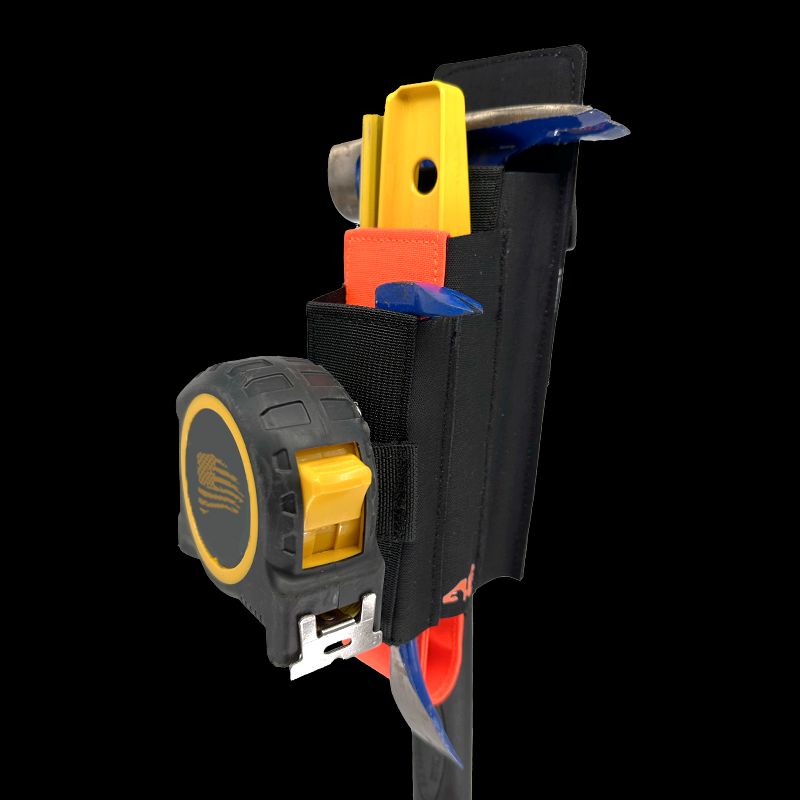 Atlas46 Murphy Hammer Tool Pouch, Rotating Quick Release, Black/Orange A46-10-00022-9193-00