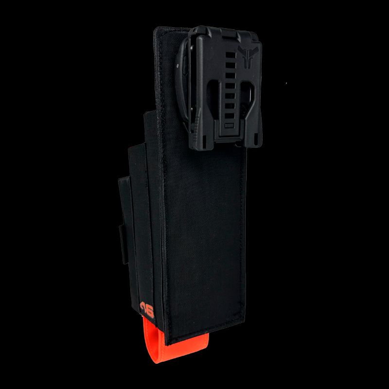 Atlas46 Murphy Hammer Tool Pouch, Rotating Quick Release, Black/Orange A46-10-00022-9193-00