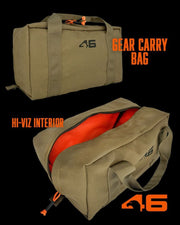 Atlas46 Gear Carry Bag, Hi Viz Interior, Coyote/Orange A46-11-00003-1178-00