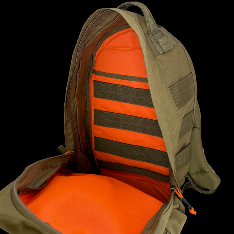 Atlas46 Prescott Tool Backpack, Standard, Coyote/Orange A46-11-00004-1178-00