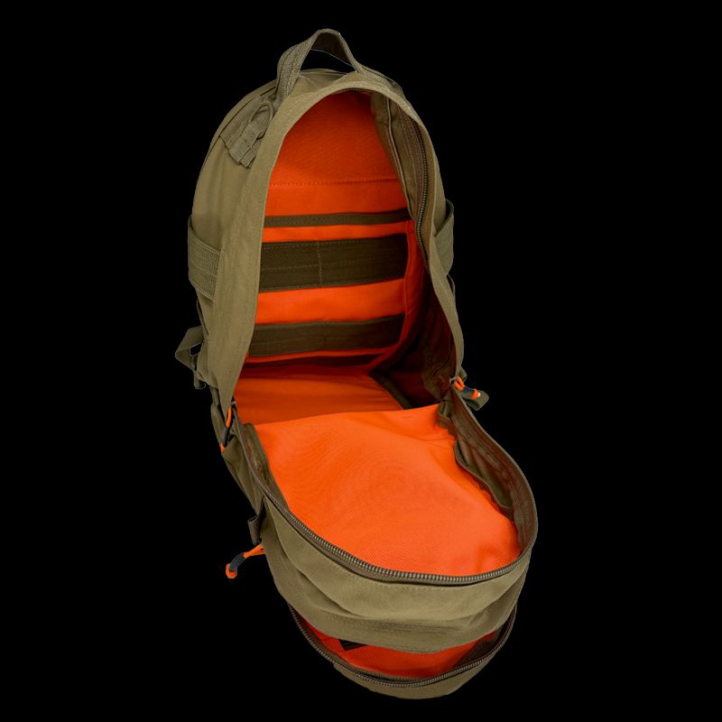 Atlas46 Prescott Tool Backpack, Compact, Black/Orange A46-11-00005-1193-00