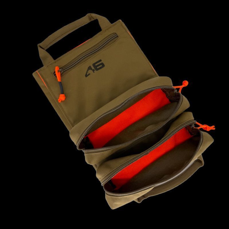 Atlas46 Yorktown Tool Roll, Mini V3, Coyote/Orange A46-11-00019-1178-00