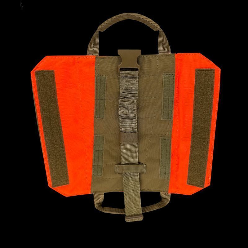 Atlas46 Yorktown Tool Roll, Mini V3, Coyote/Orange A46-11-00019-1178-00